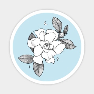 Gardenia Magnet